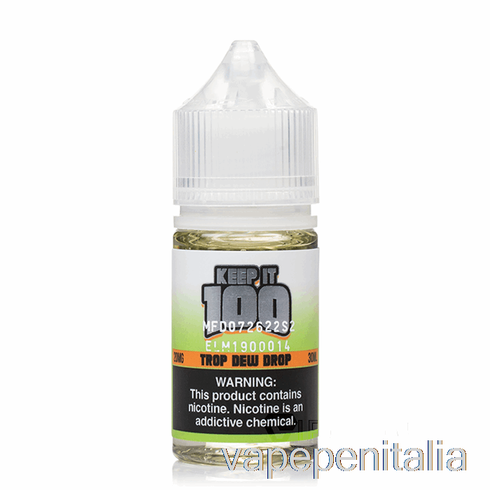 Vape In Italia Trop Dew Drop - Keep It 100 Salt - 30ml 20mg